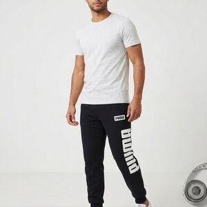 PUMA Men's Dark Blue Joggers